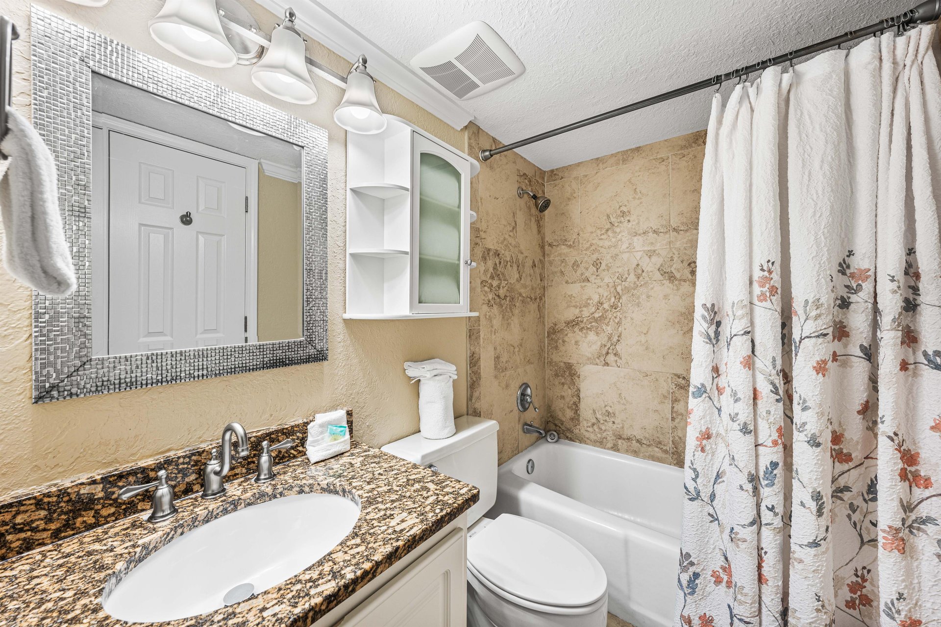 HSRC Bathroom with TubShower Combo