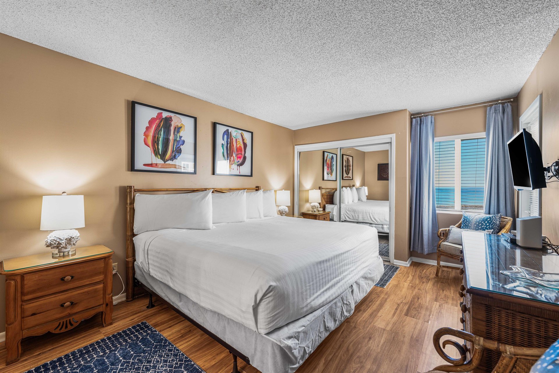 HSRC Master Bedroom with King bed