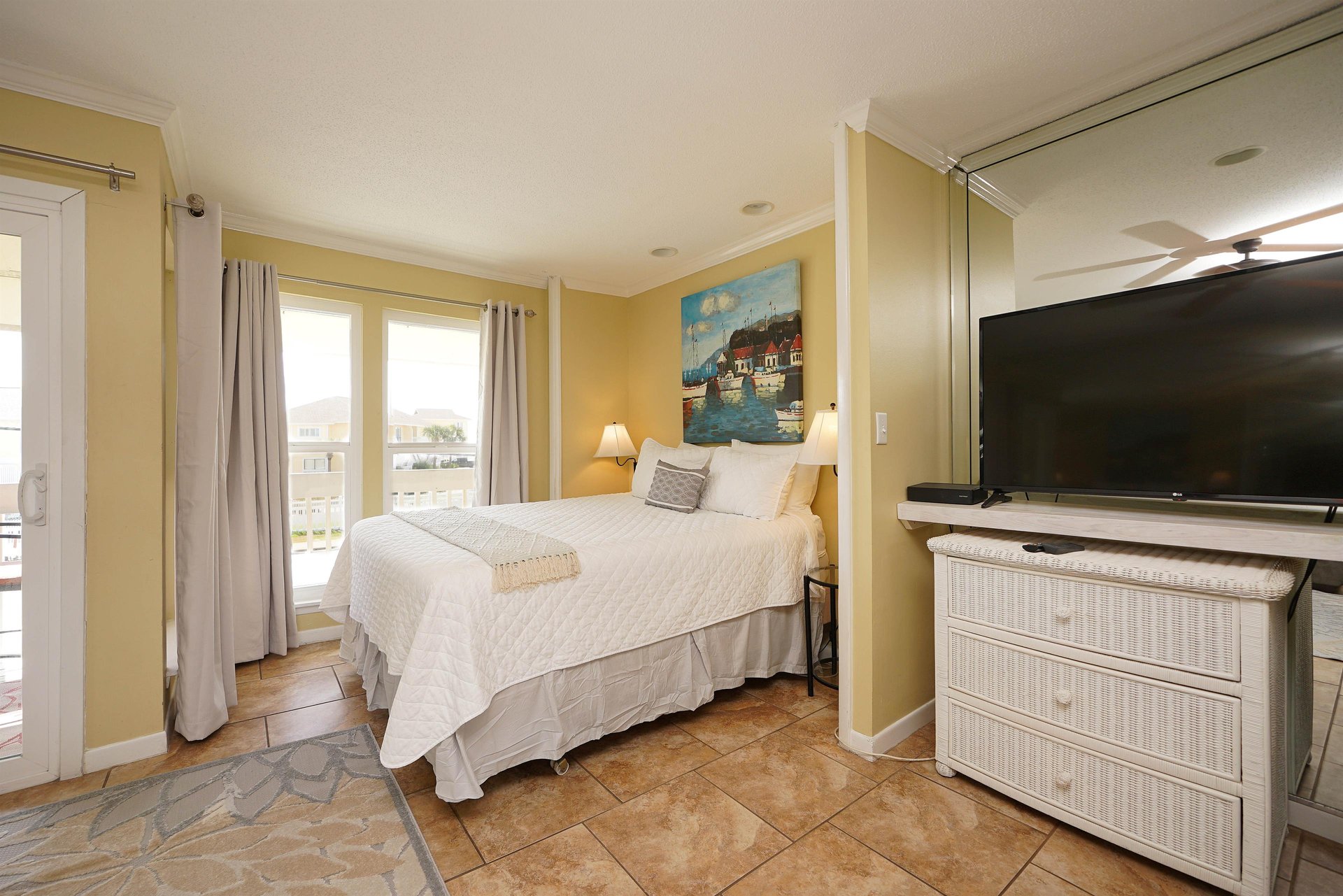 Queen bed