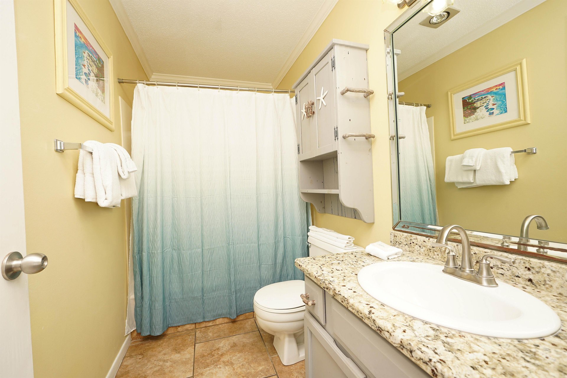 Bathroom with tub