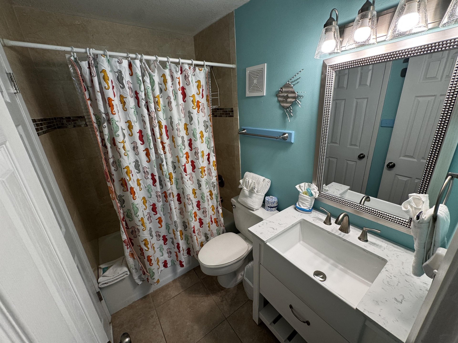 HSRC Guest Bathroom With TubShower Combo