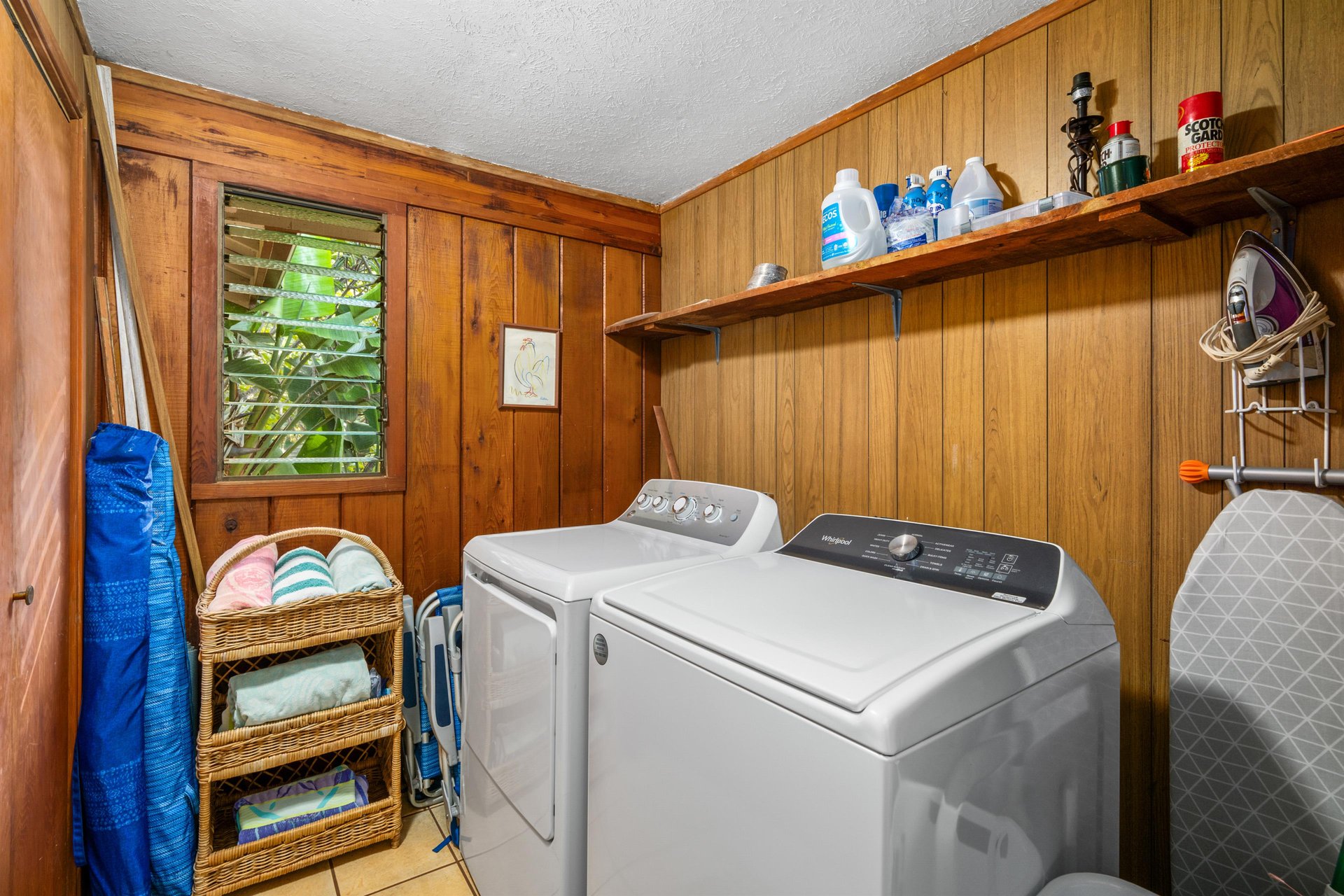 Washer and dryer available