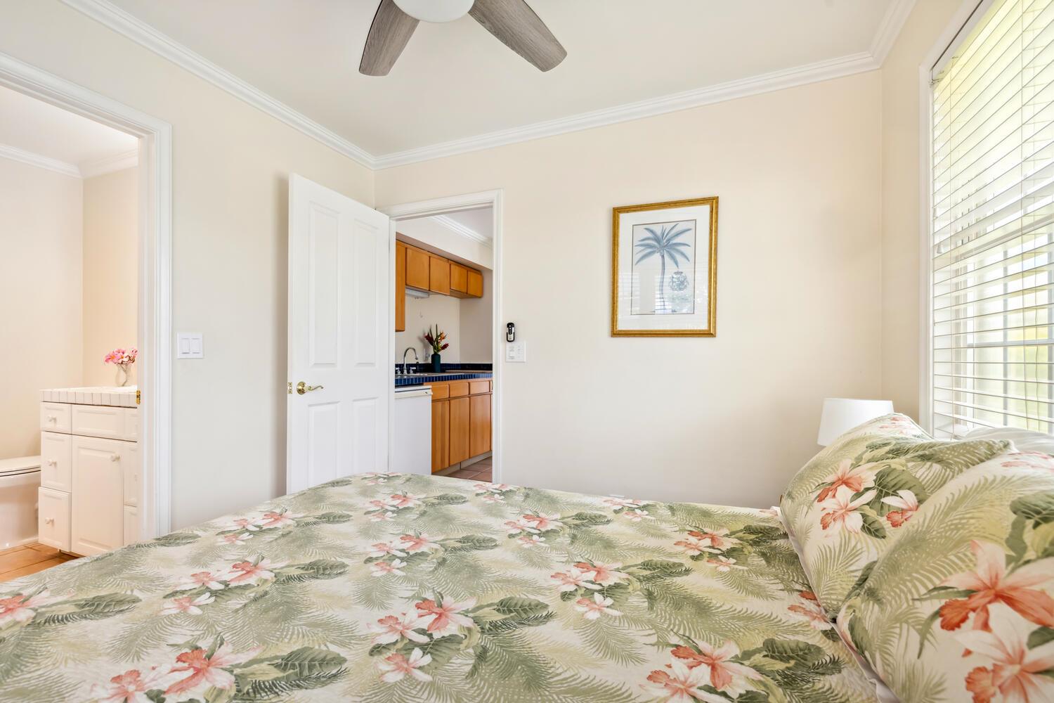 Downstairs master has ensuite bathroom