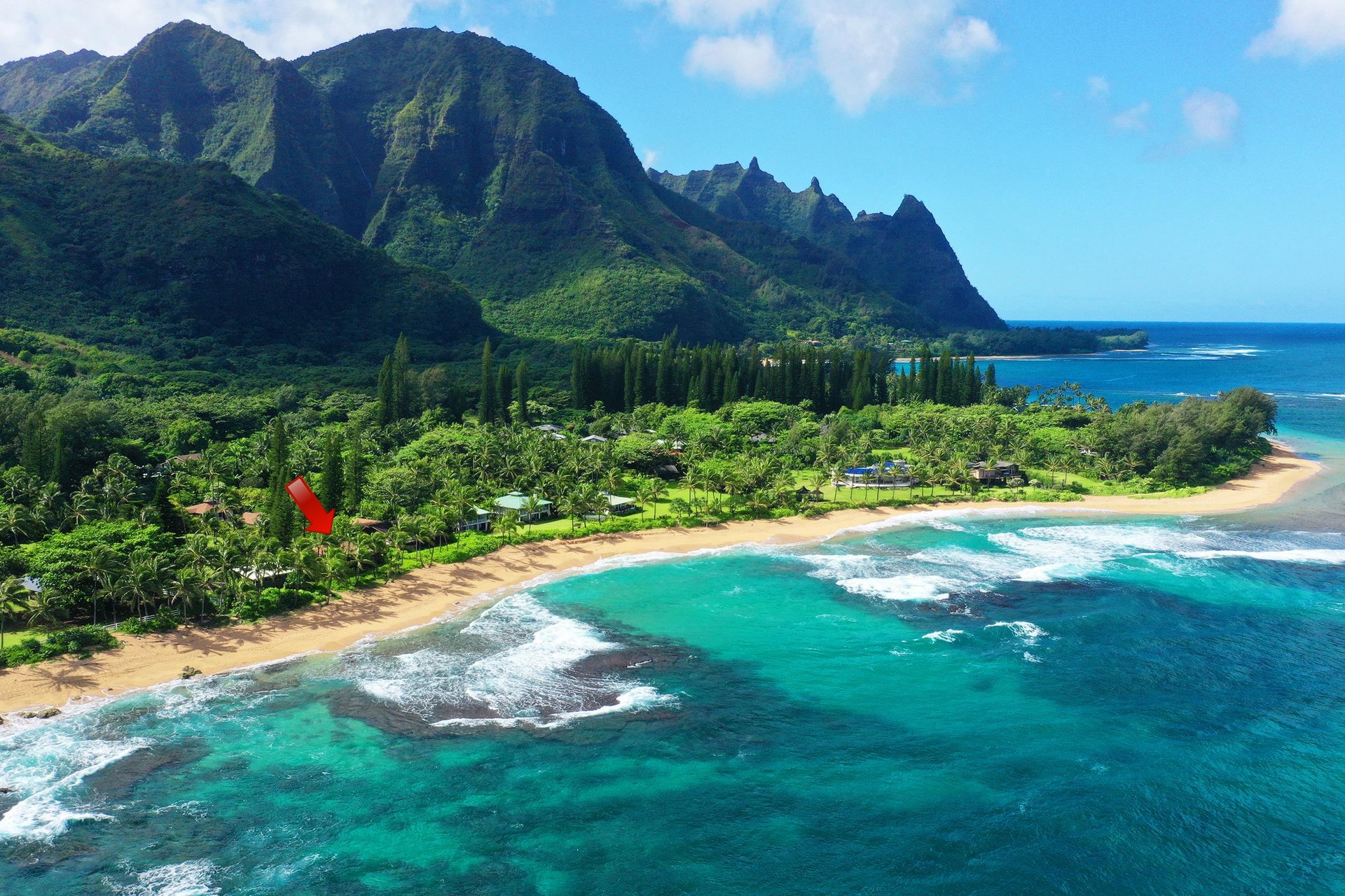 Beach Aerial View
