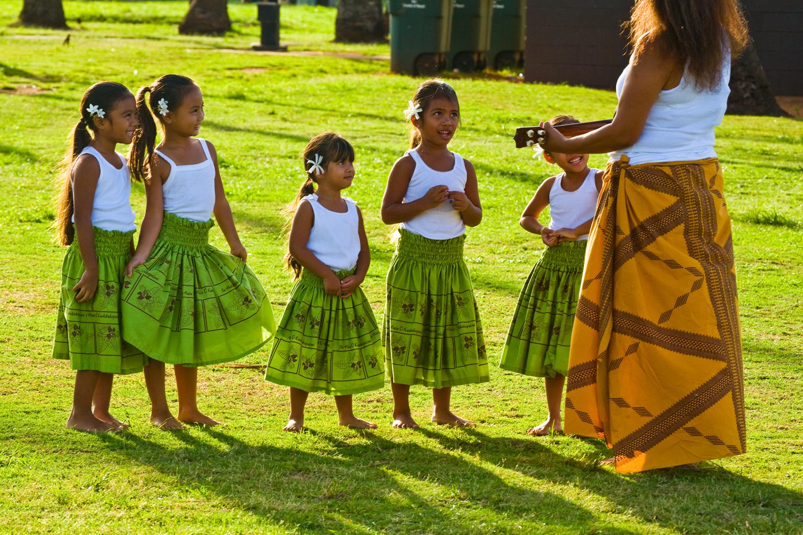Keiki Hula dancers ... Credit HTA  Tor Johnson