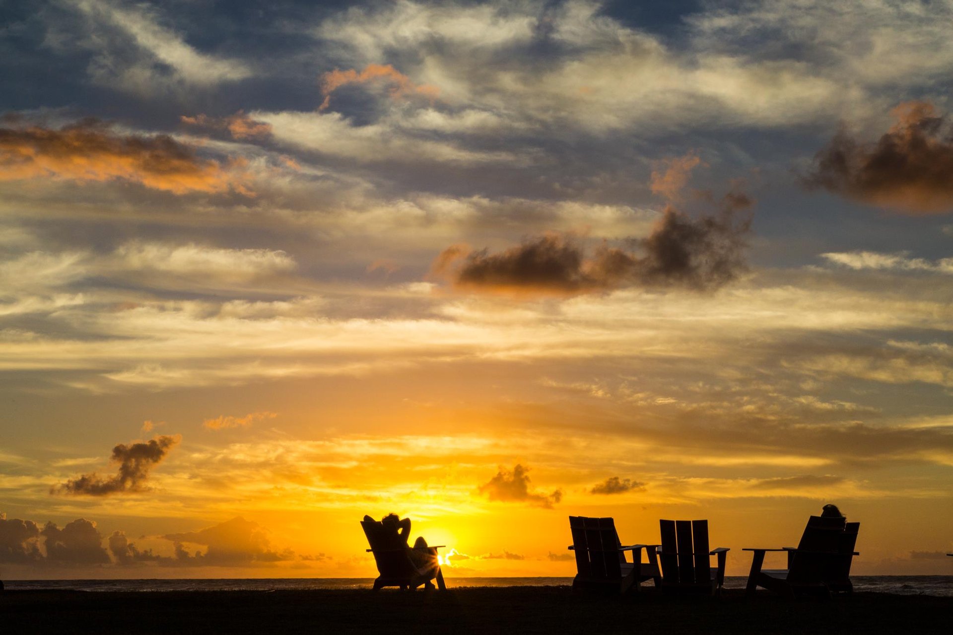 Relax  Enjoy Kauai Sunsets ... Credit HTA  Tor Johnson