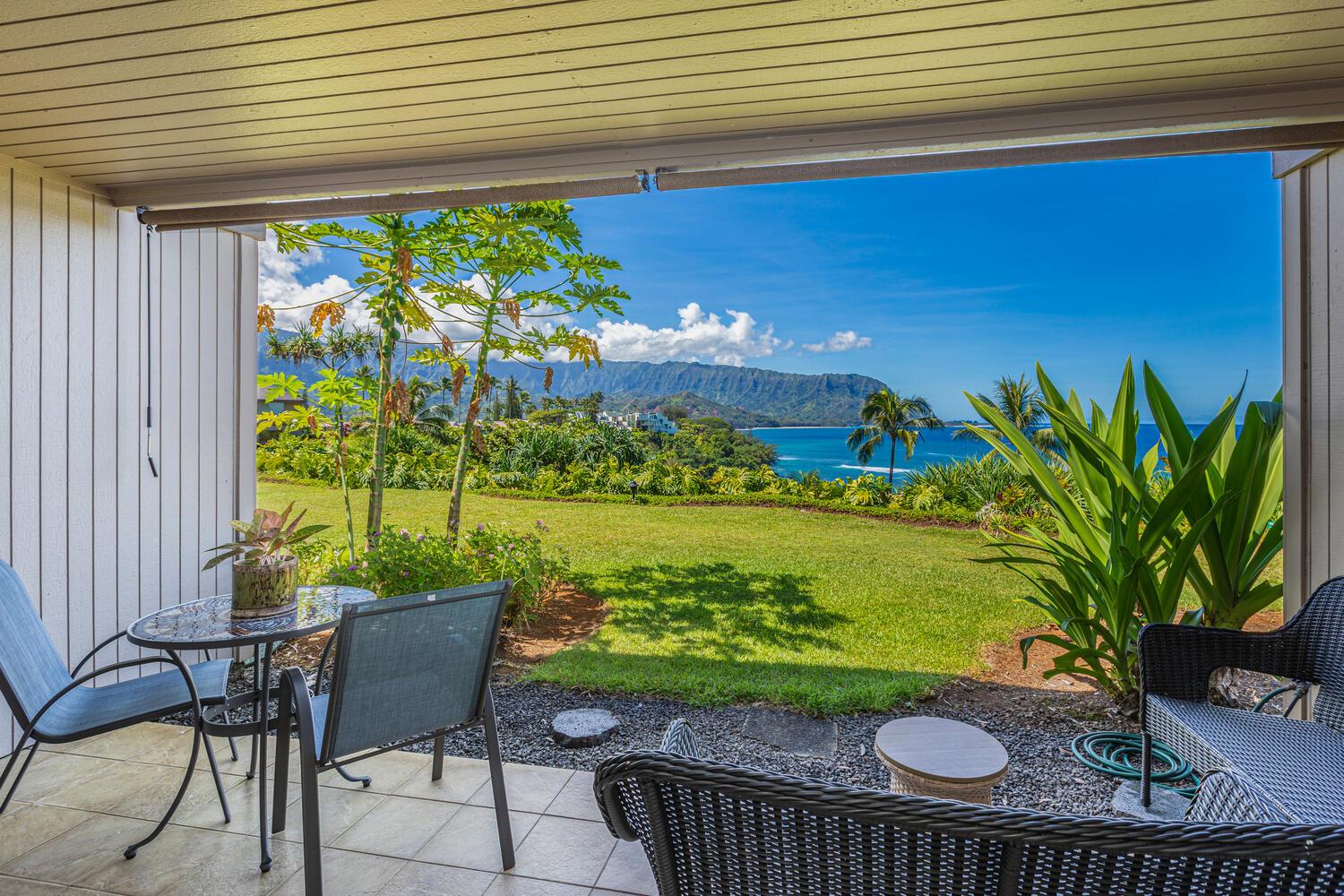 Sit out on the lanai and enjoy paradise