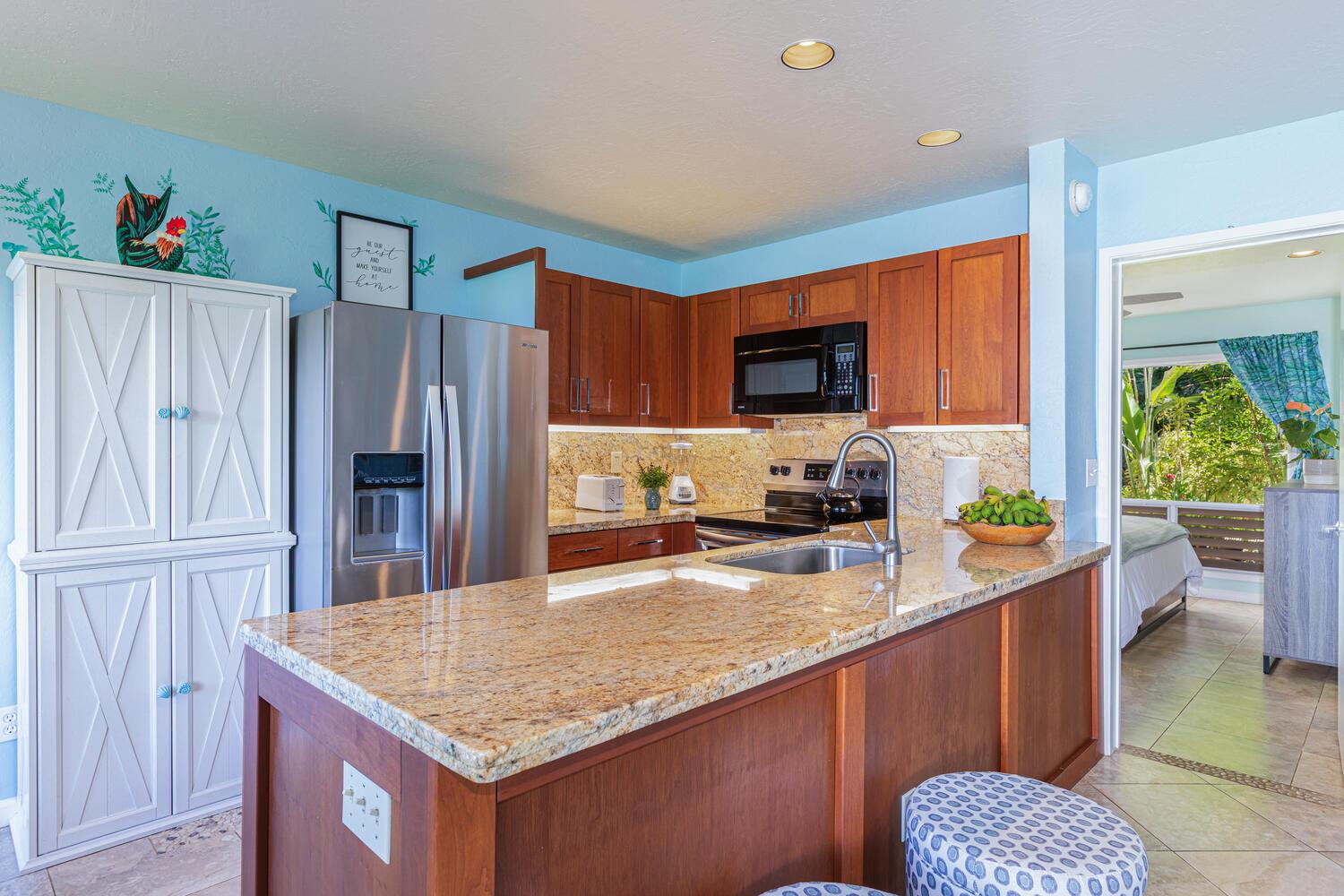 Beautiful and spacious kitchen