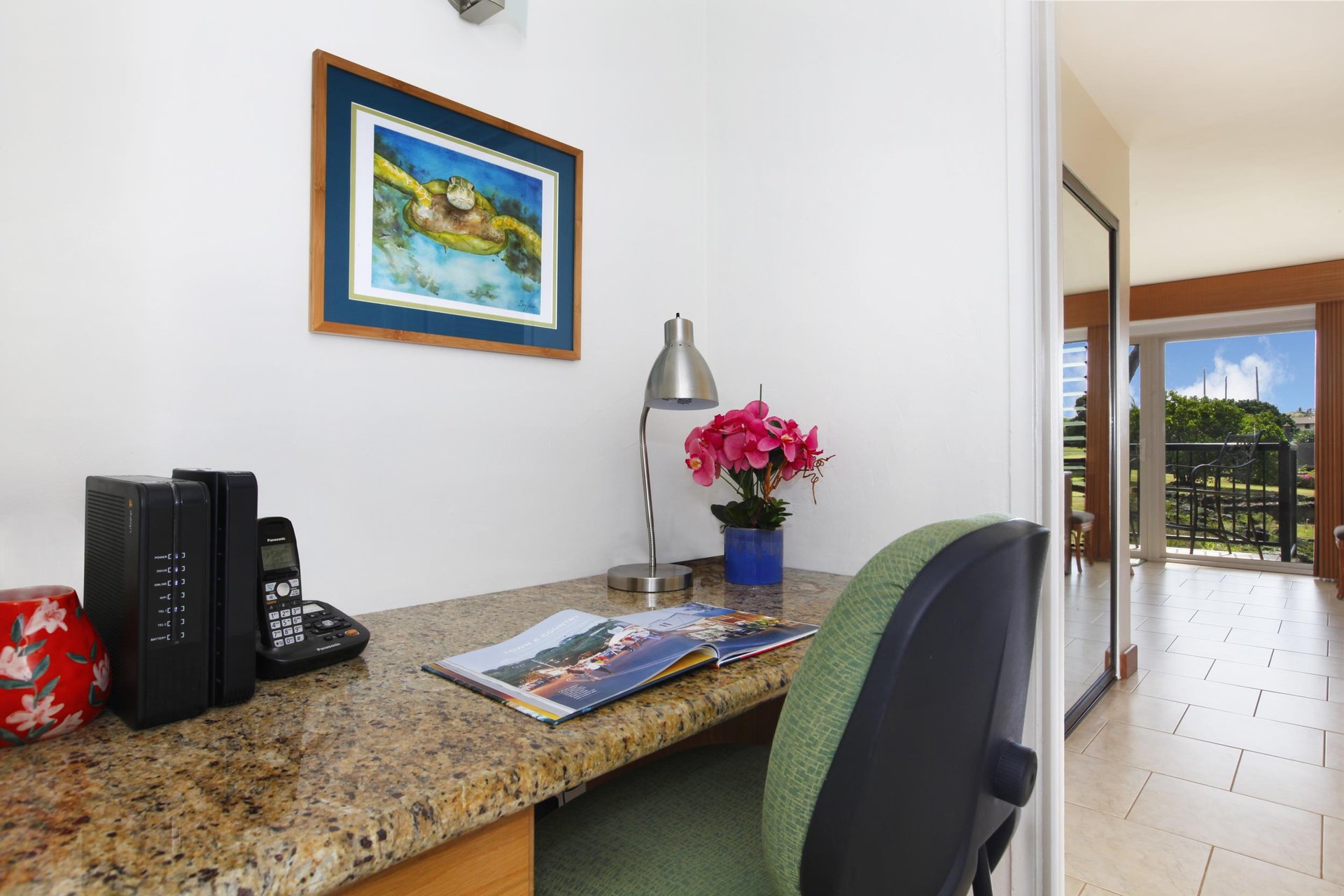 Desk Area