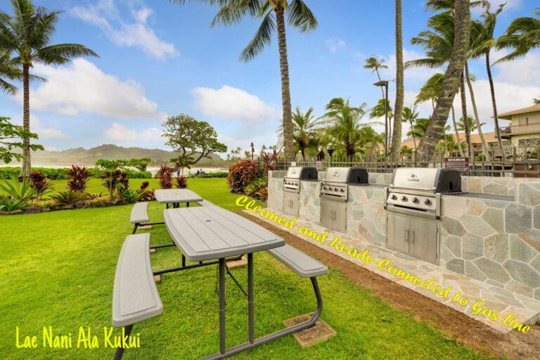 Enjoy grilling with a view