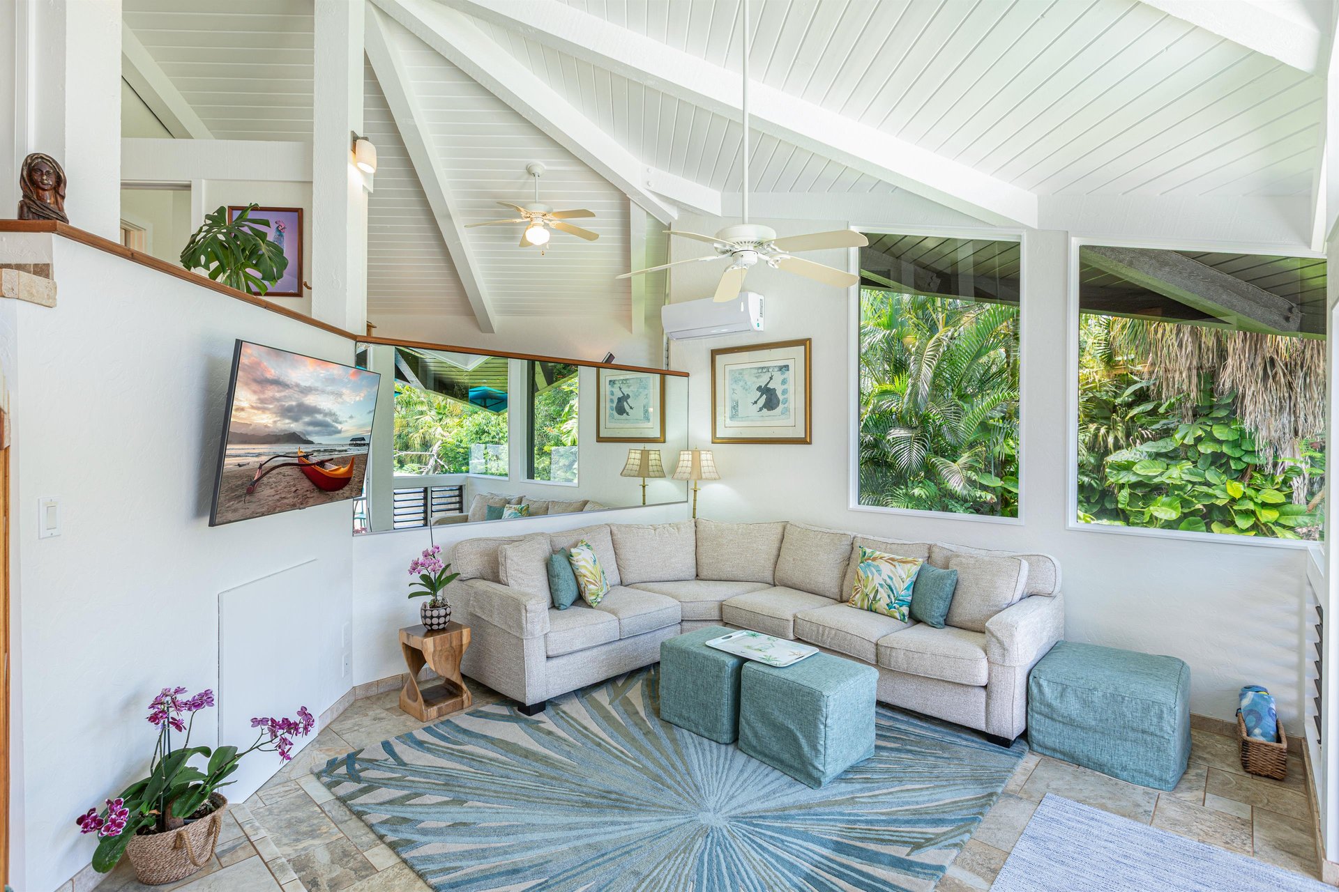 Spacious living area