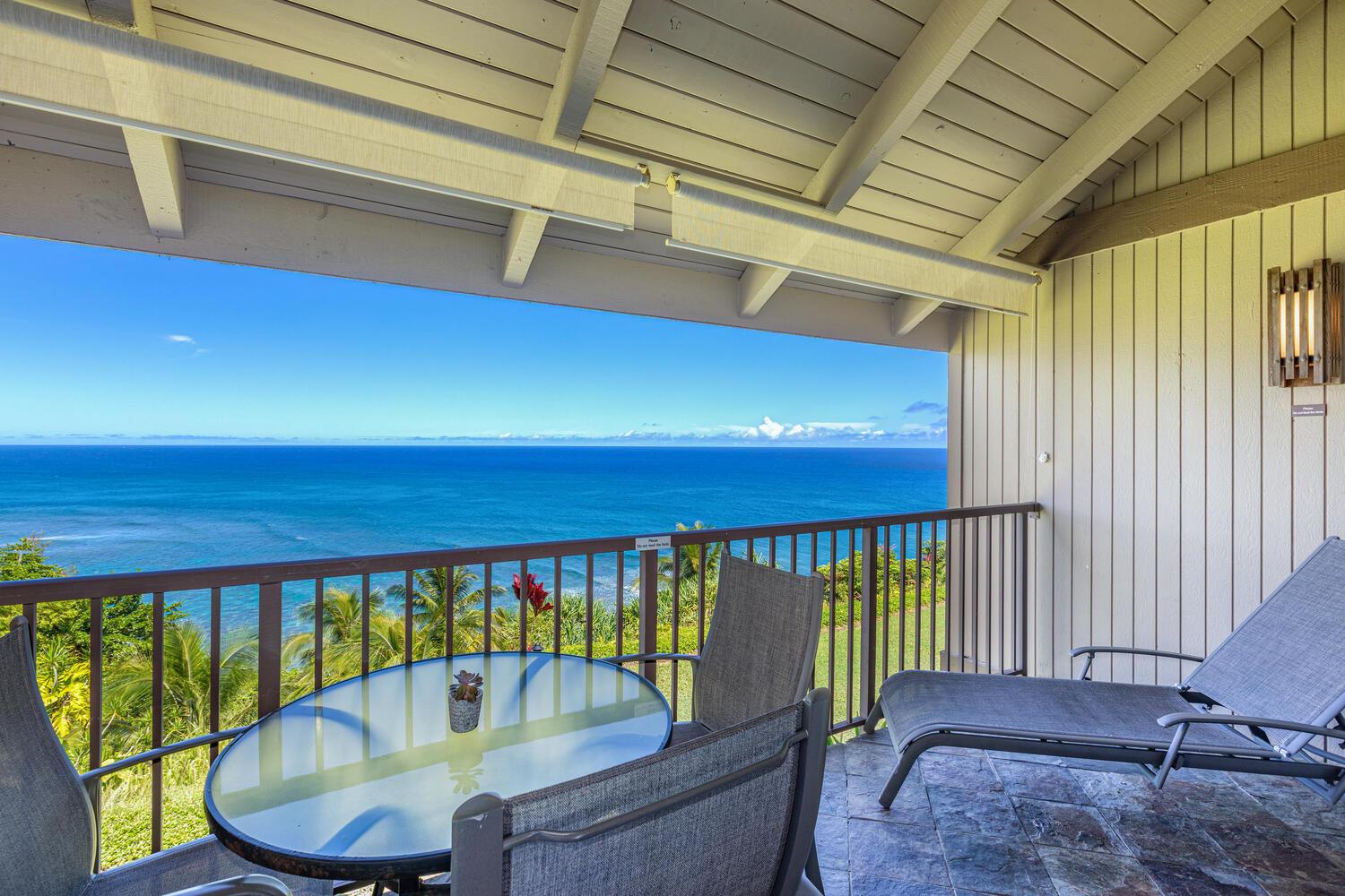 Relax and unwind with the sound of the ocean