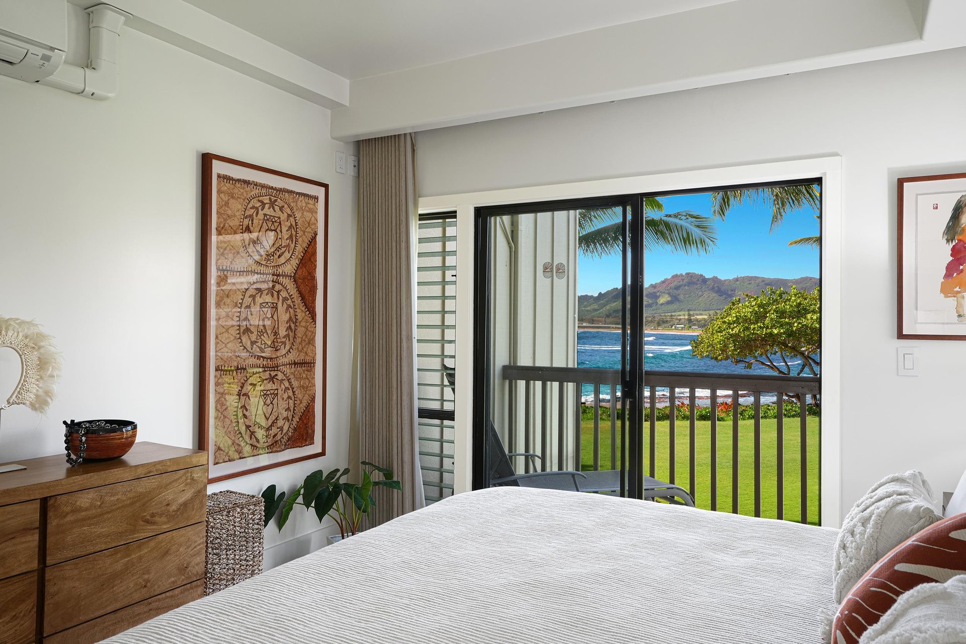 Relax on the master bedroom lanai