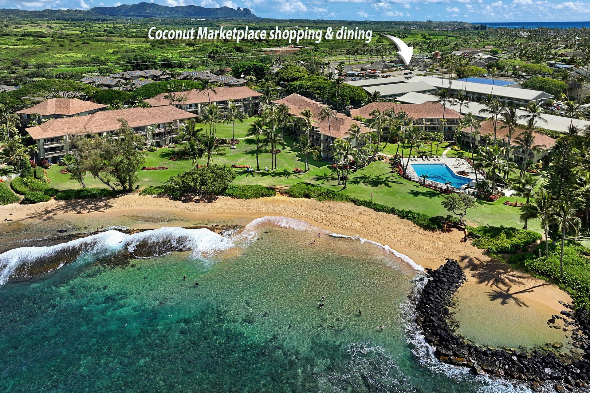 Walking distance to Coconut Marketplace
