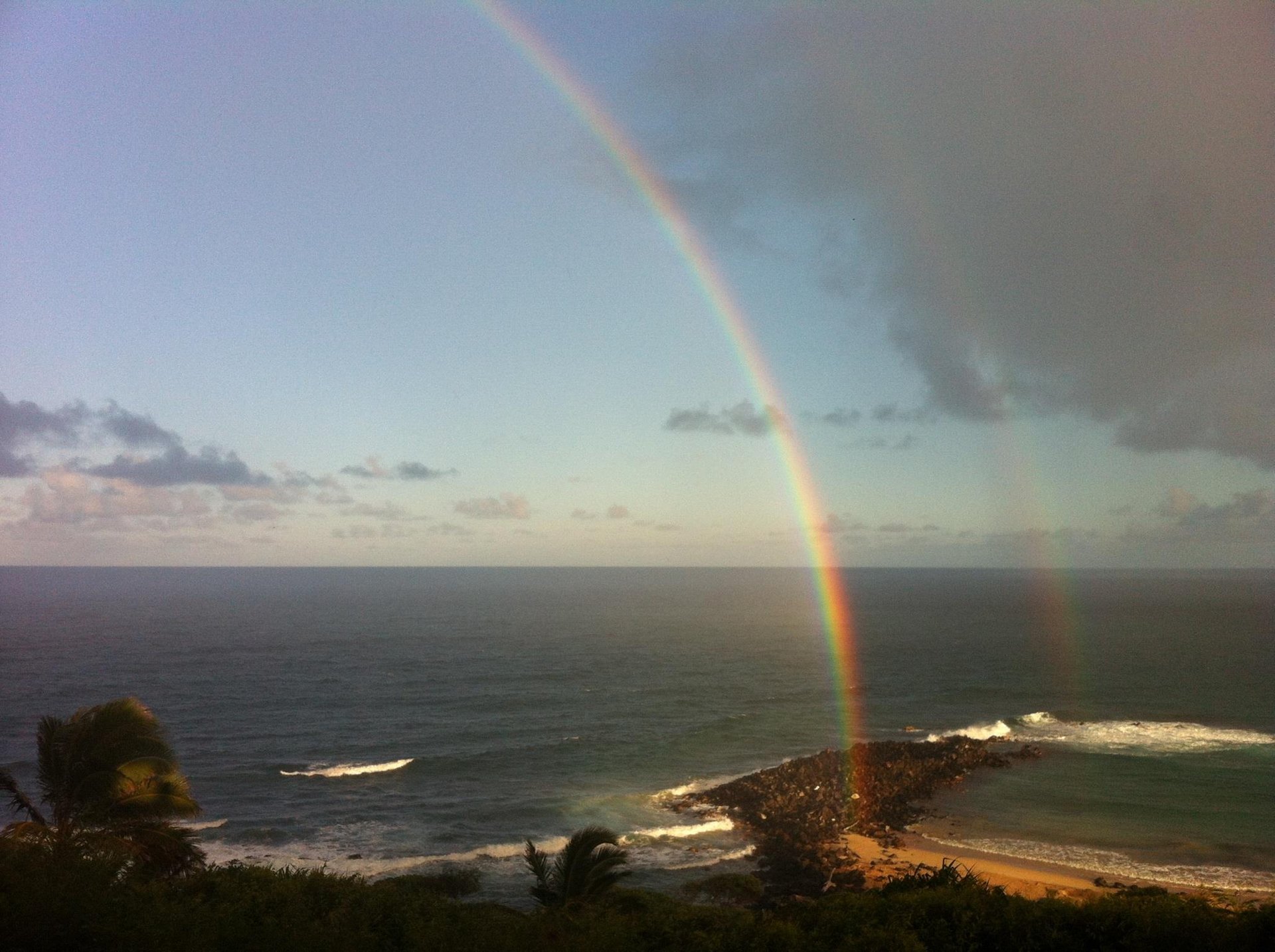 Mystical sights like this are a regular occurrence at Kealia