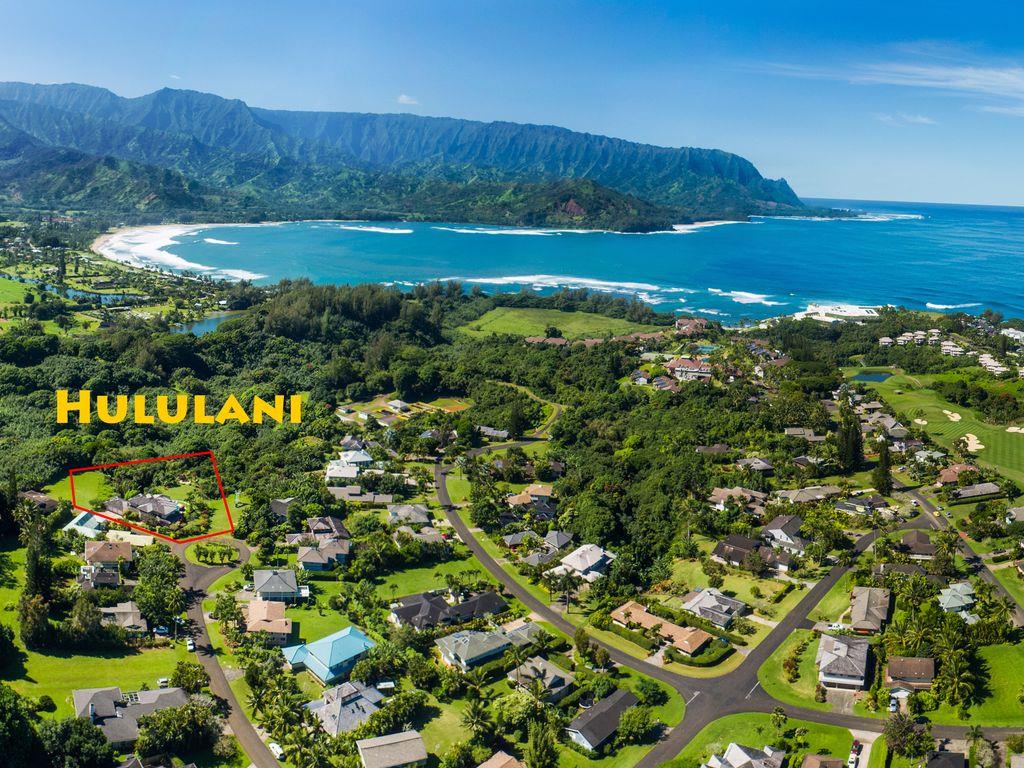 Hululani is located in the exclusive Princeville neighborhood