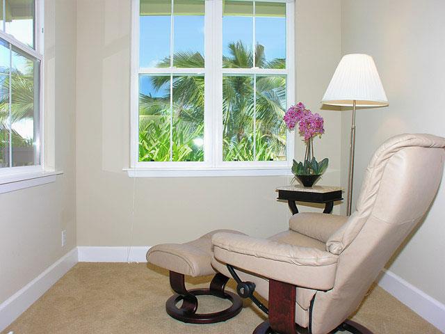 Relaxing area with view