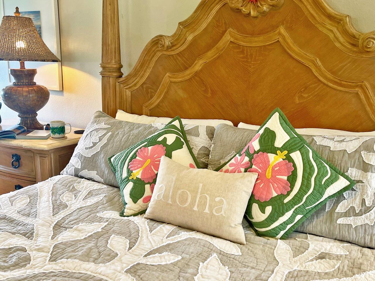 Primary king bed