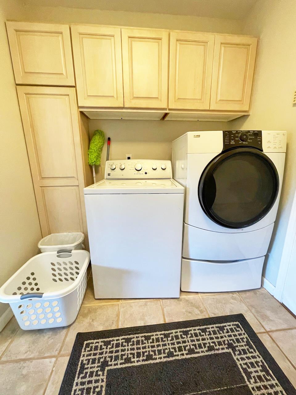 Washer and dryer