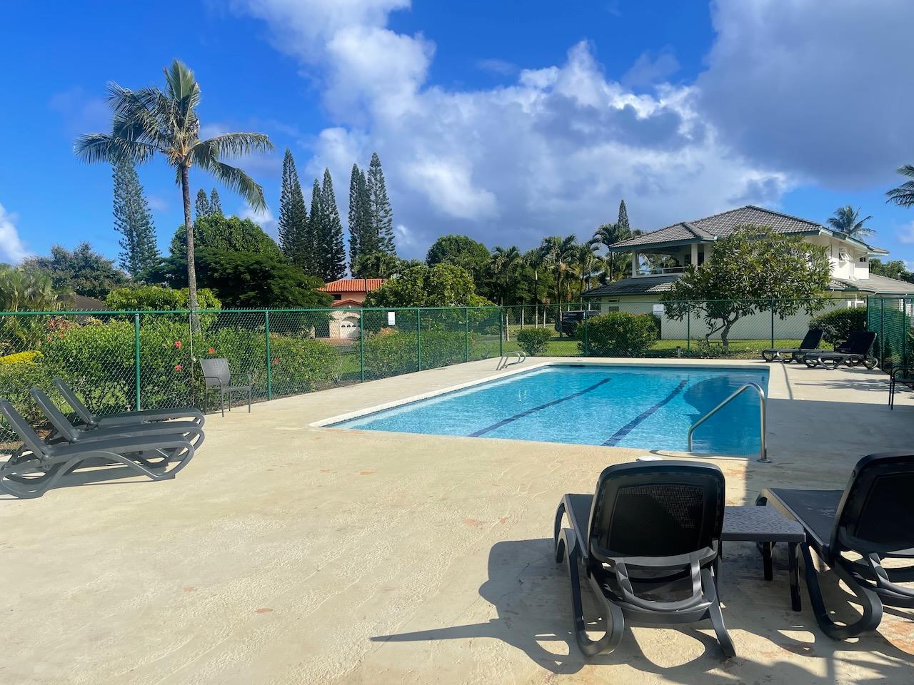 Swimming pool just steps away