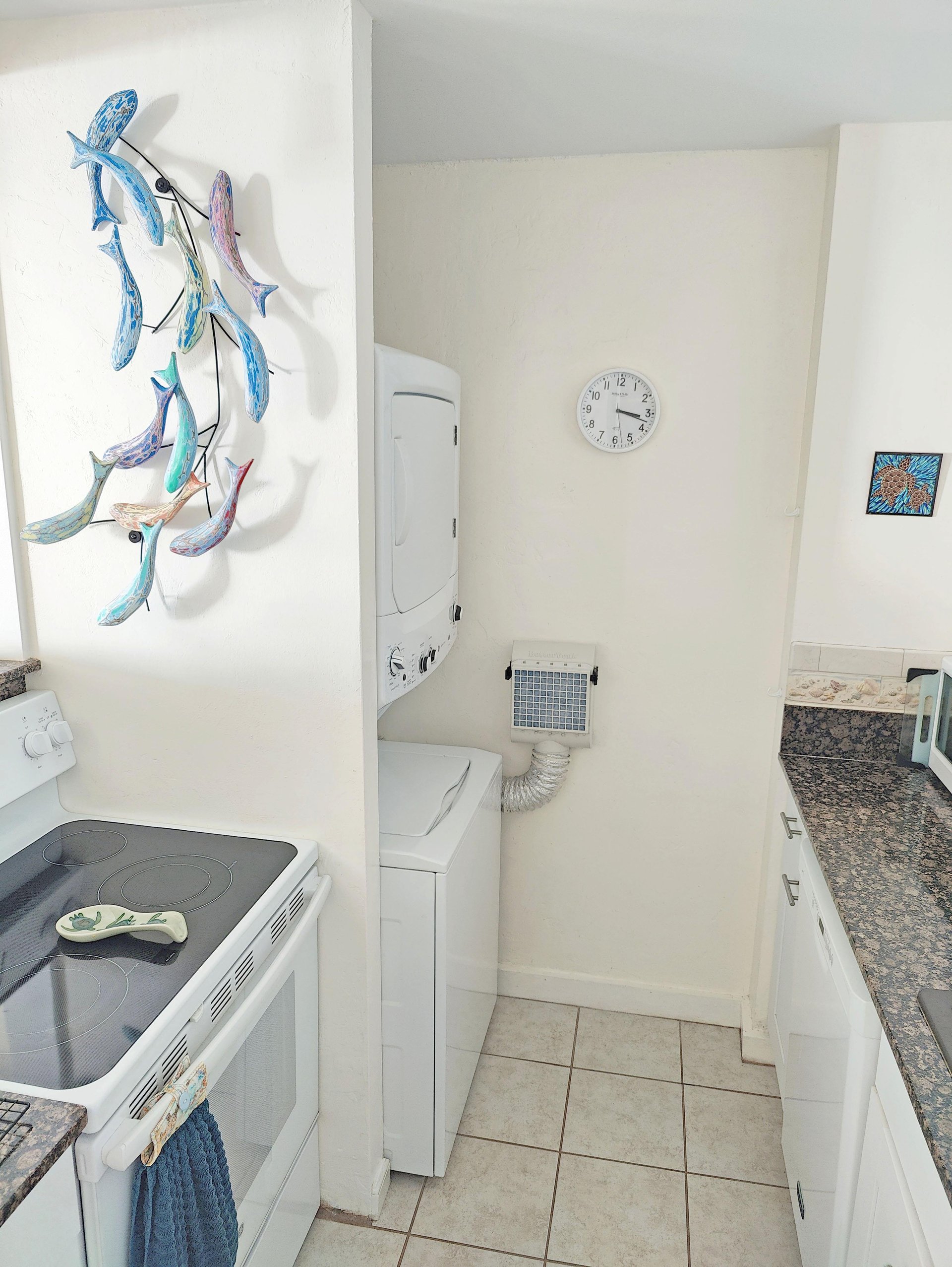 WasherDryer in convenient location