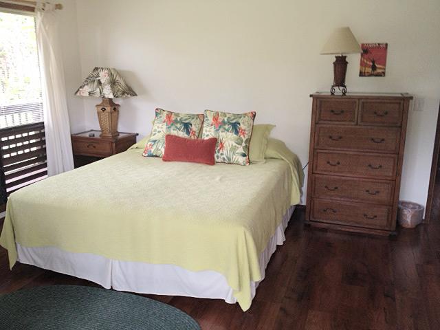 Master bedroom has King size bed and full size bathroom