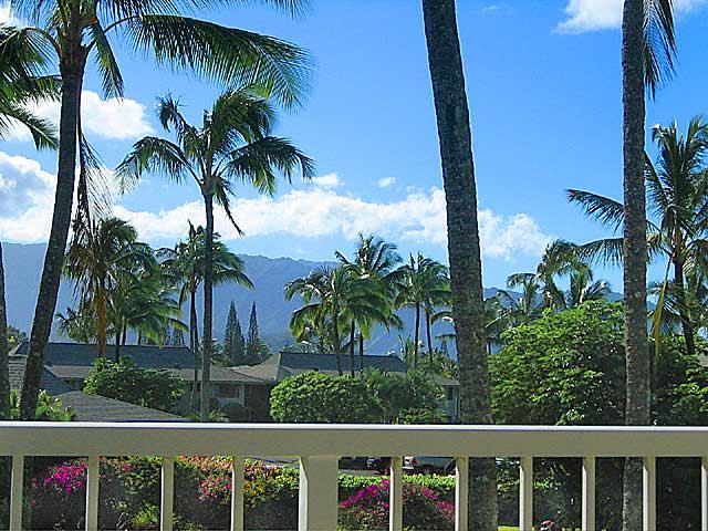 Mountain view from master lanai