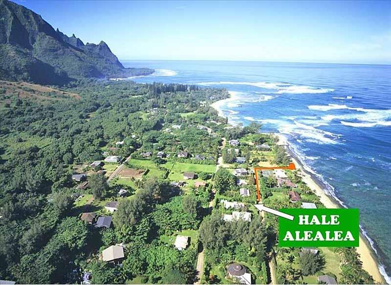 Hale Alealea is steps away from beach