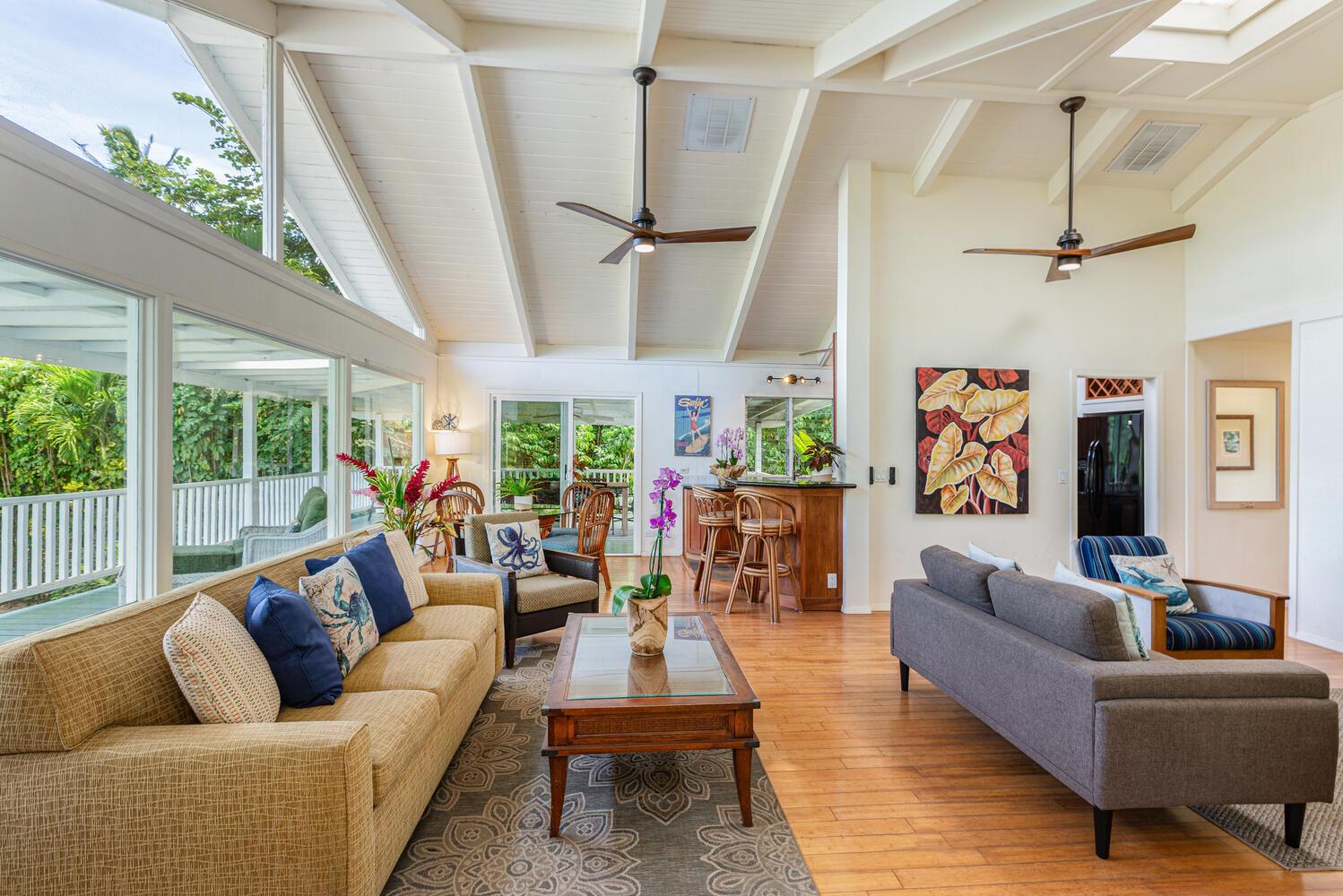 Living area is great for relaxing