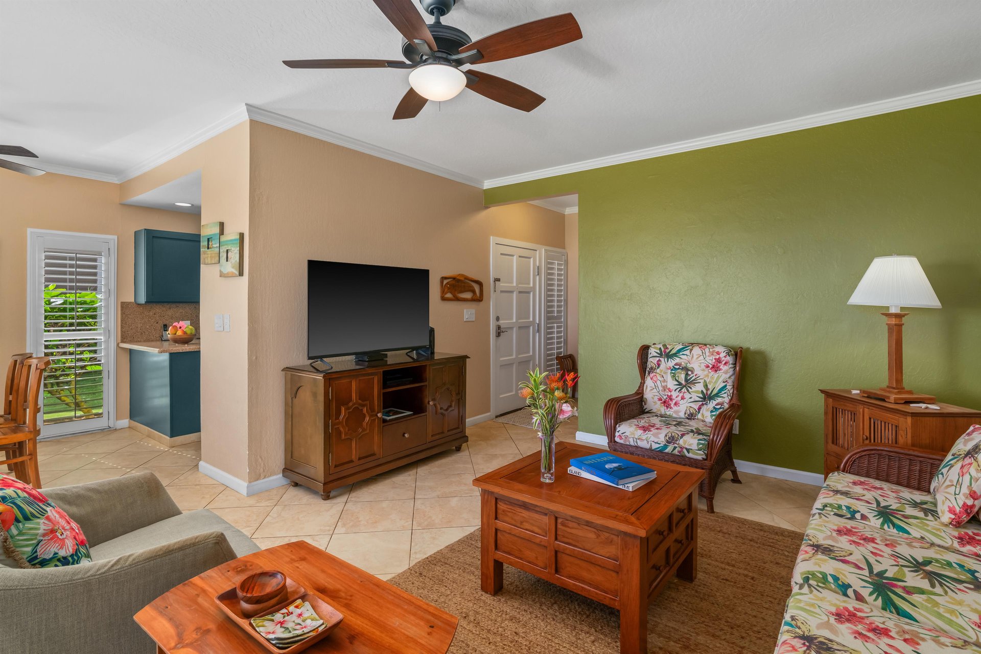 Living Area with TV