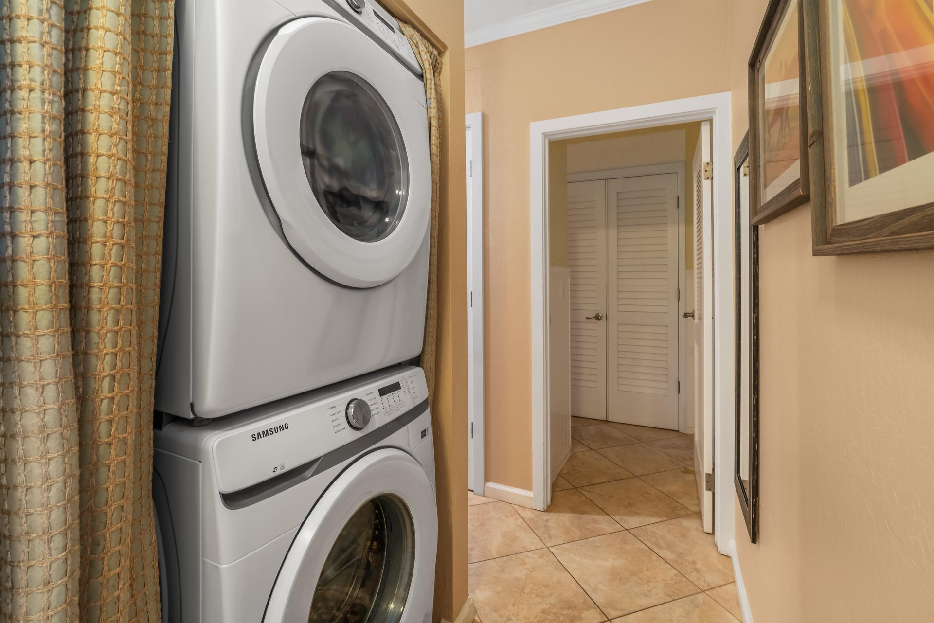 Washer and dryer