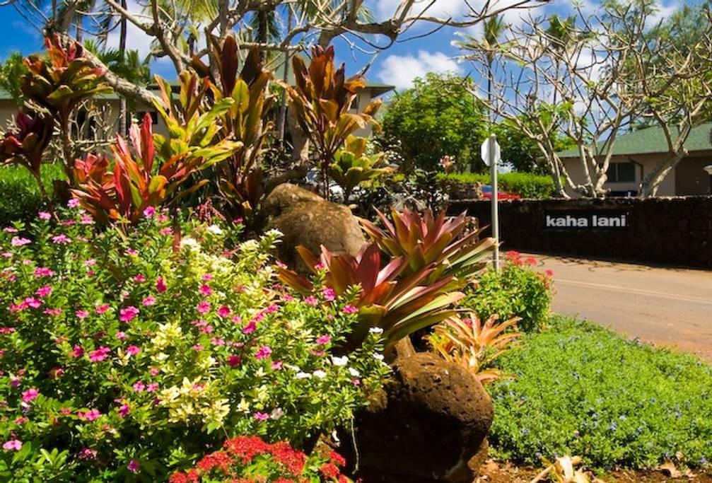 Kaha Lani entrance