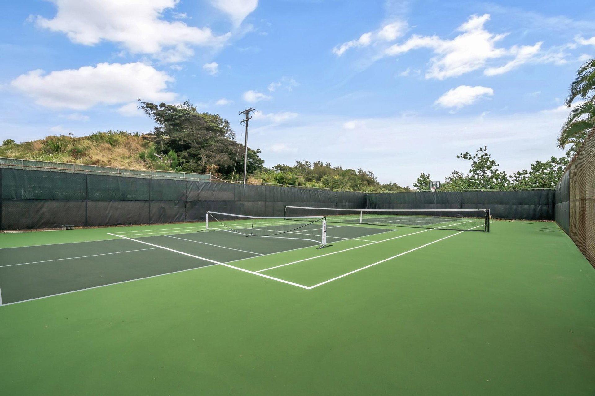 Tennis  pickle ball court
