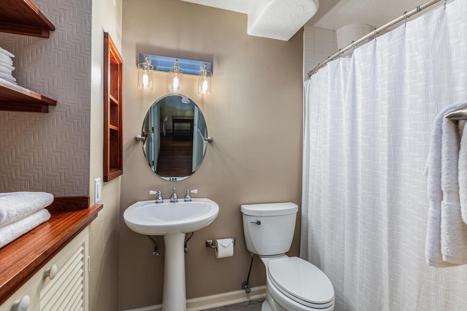 Hall bathroom
