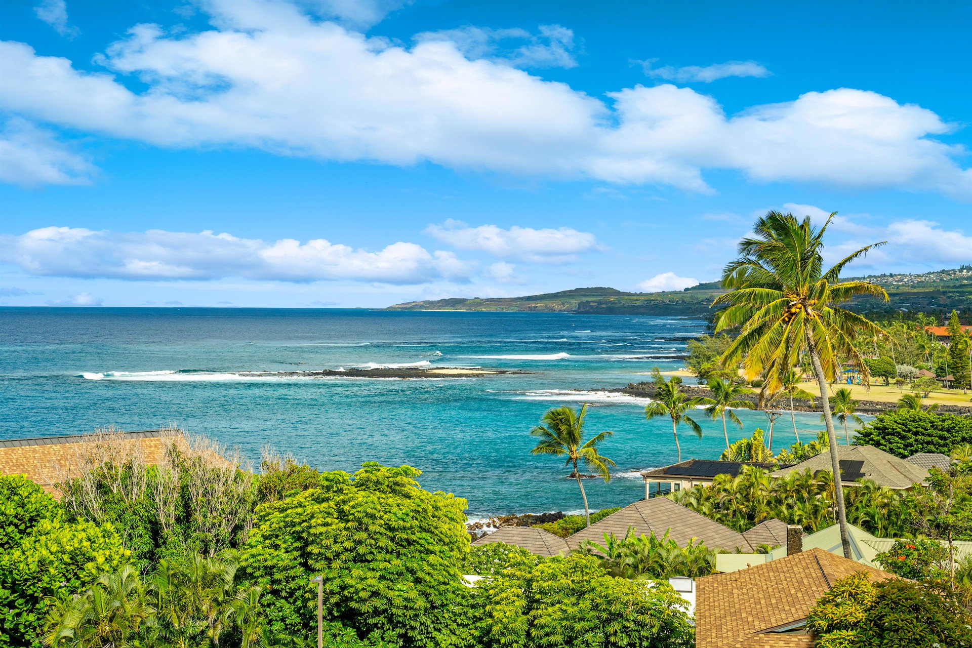 Beautiful ocean views from lanai