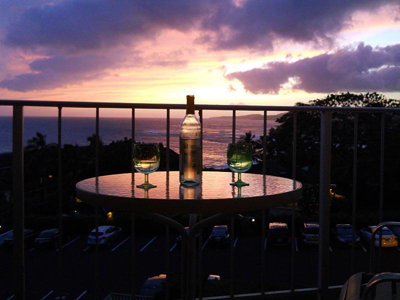 Lanai at Sunset