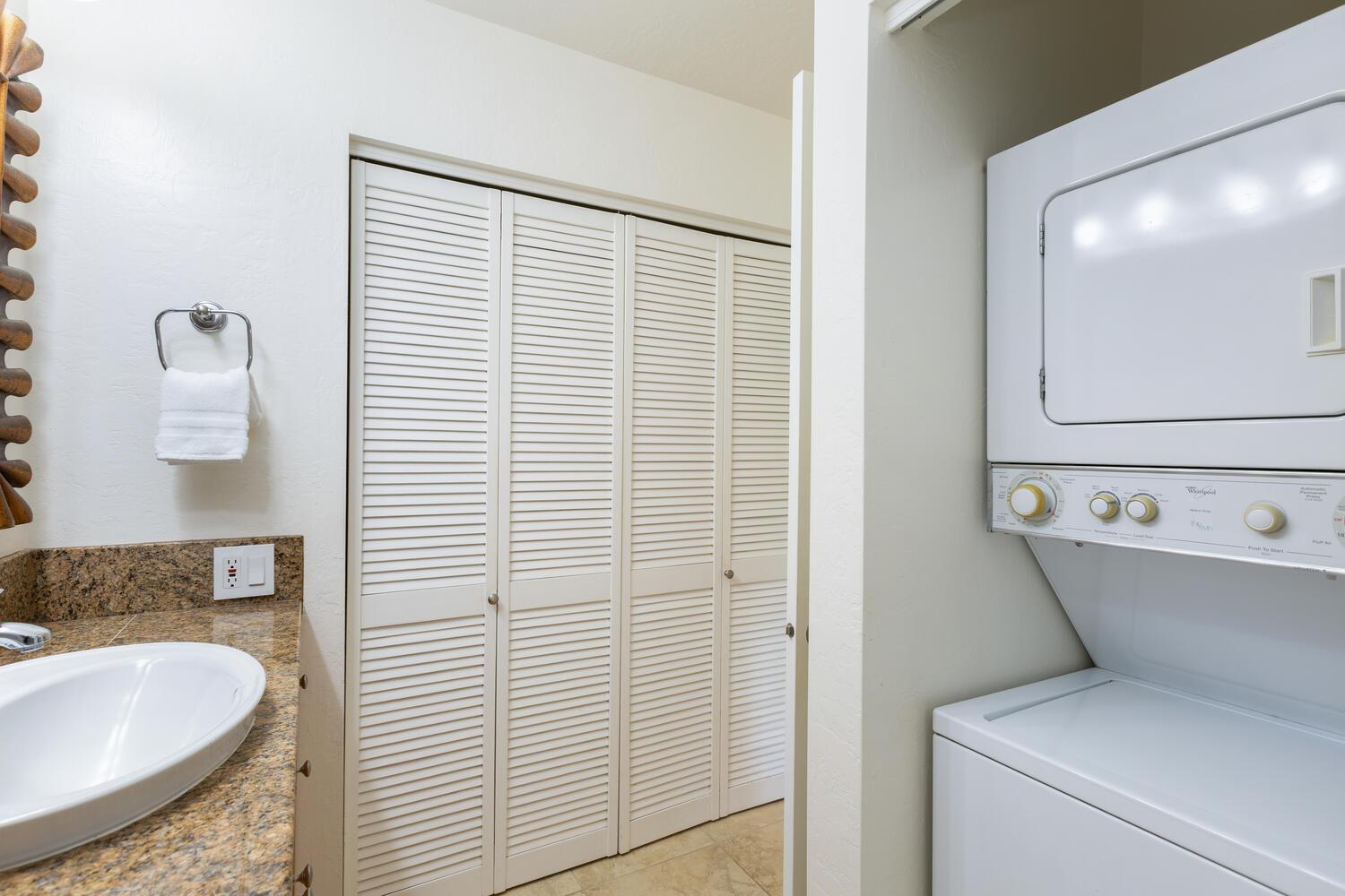 Bathroom with Washer  Dryer