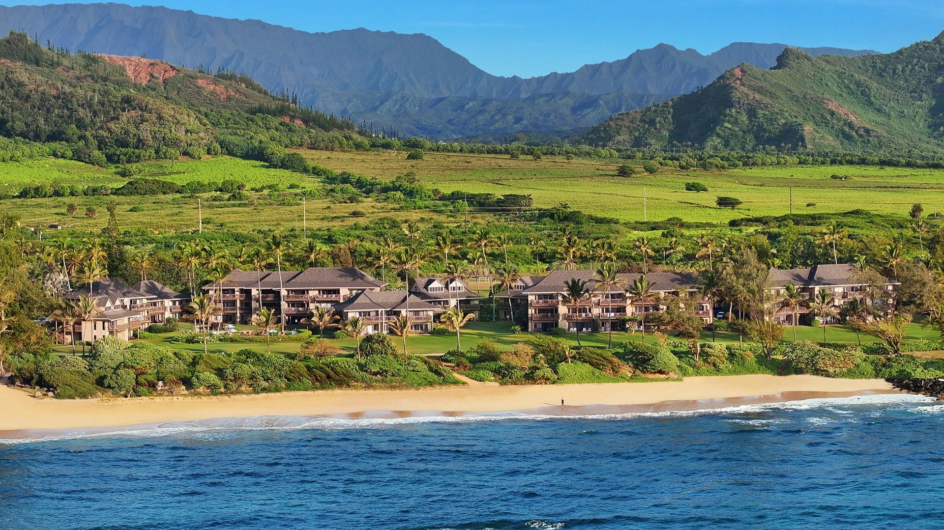 Aerial view of Kaha Lani