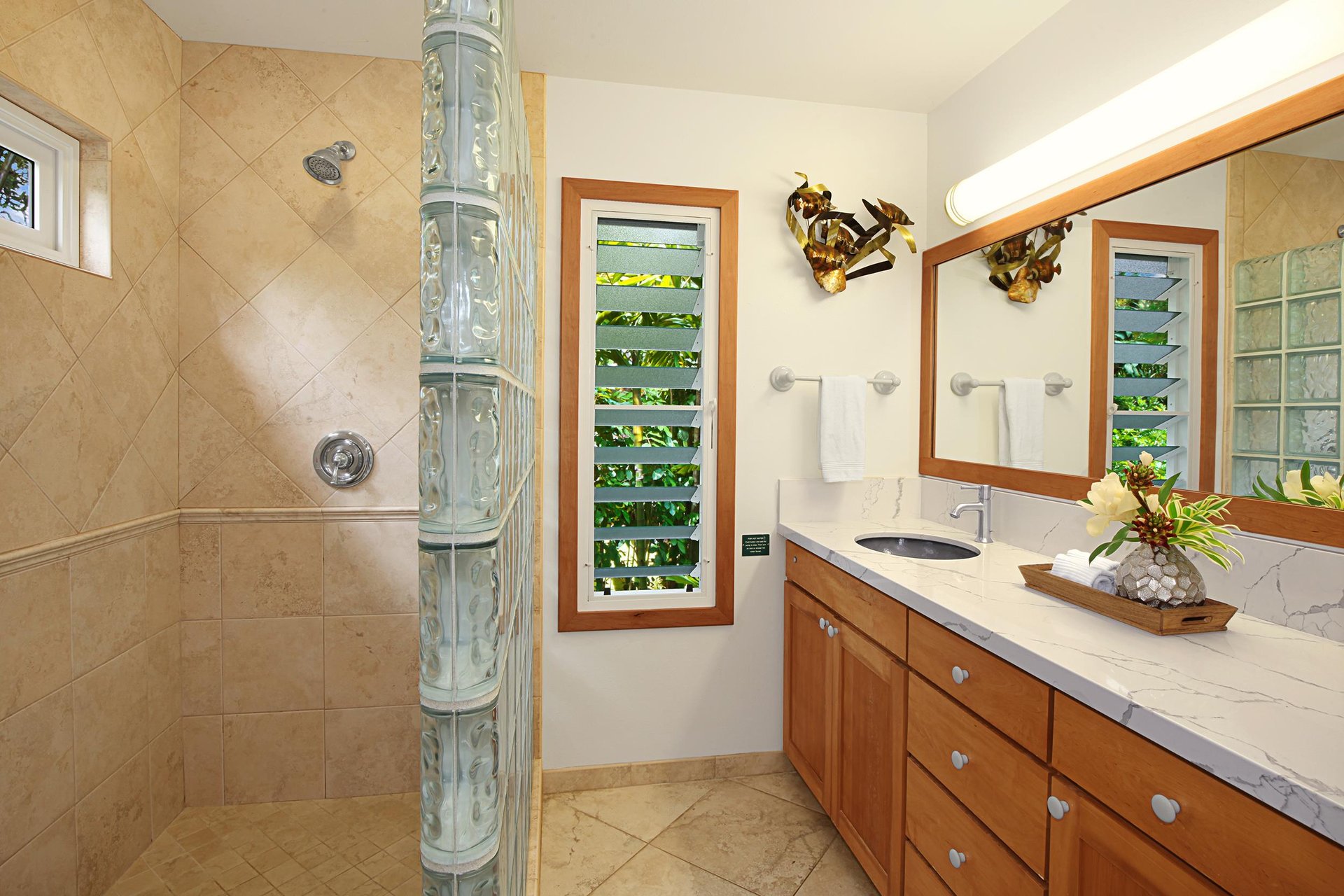 Spacious Master Bathroom