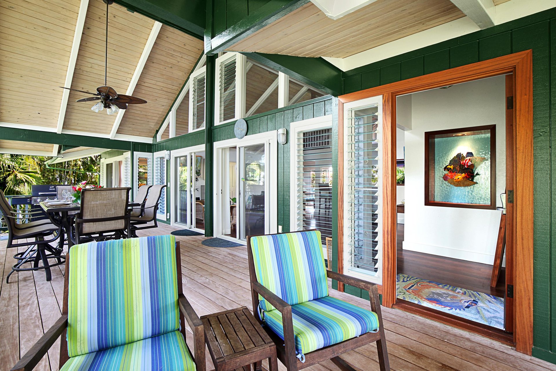 Hanalei Makai Hale Entry