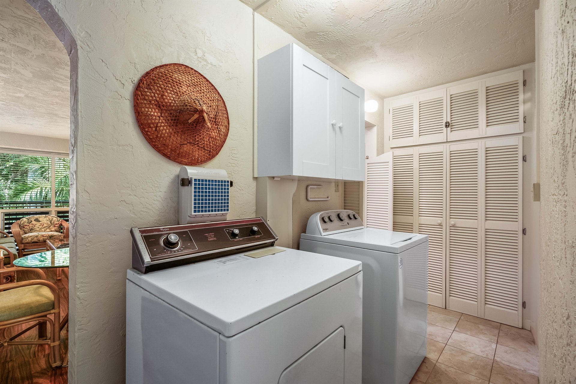 Washer and dryer in condo