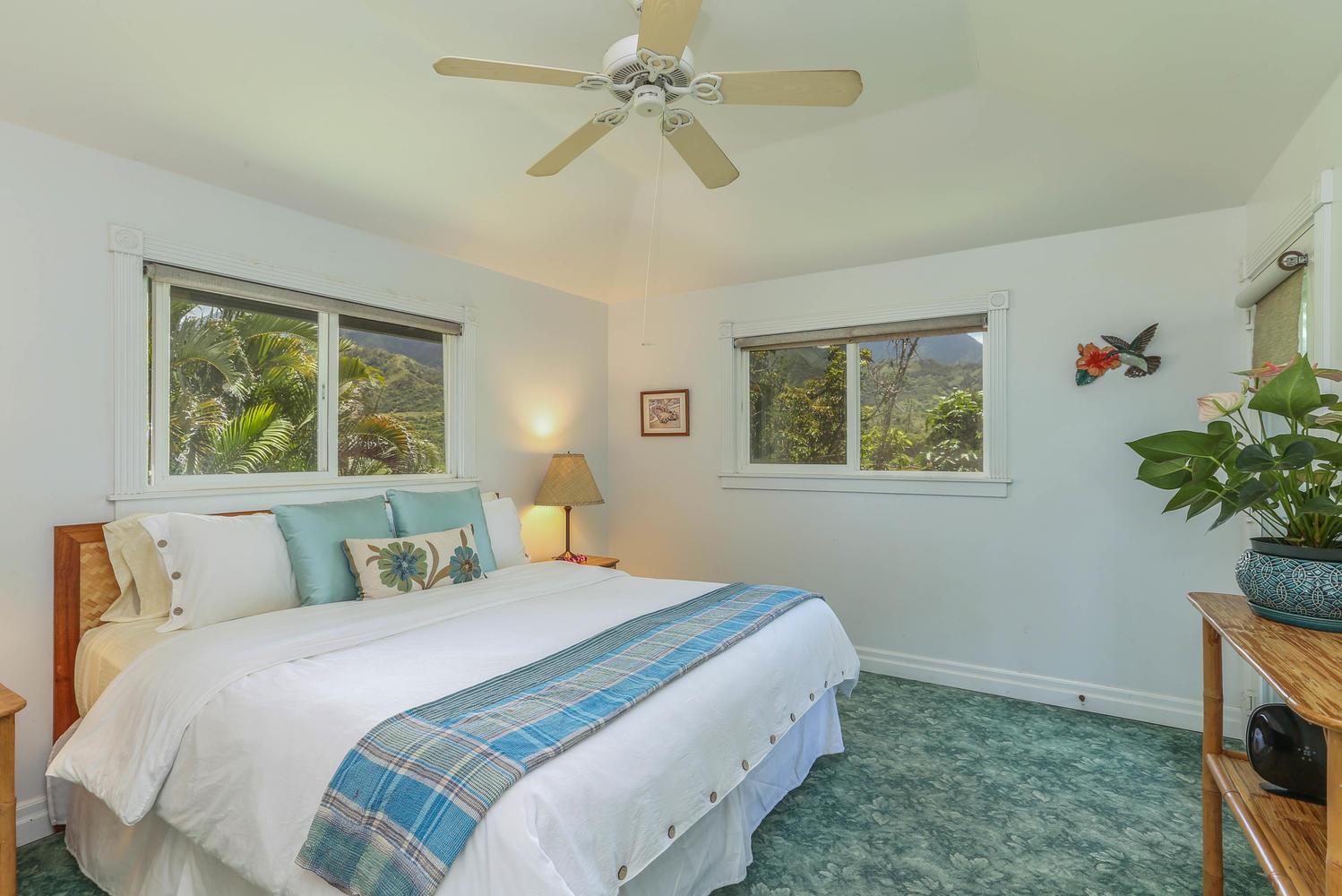 Upstairs Guest Bedroom whalf bath