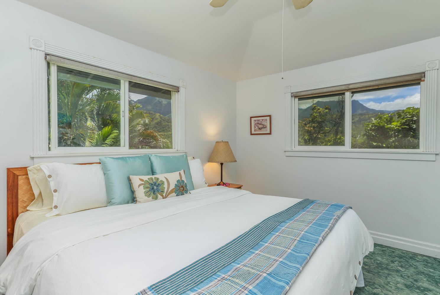 Upstairs Guest Bedroom whalf bath
