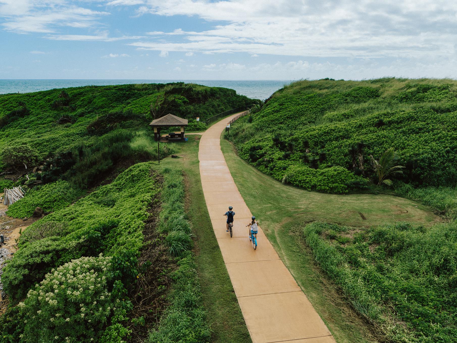 Kapaa Bike Path ... Credit HTA
