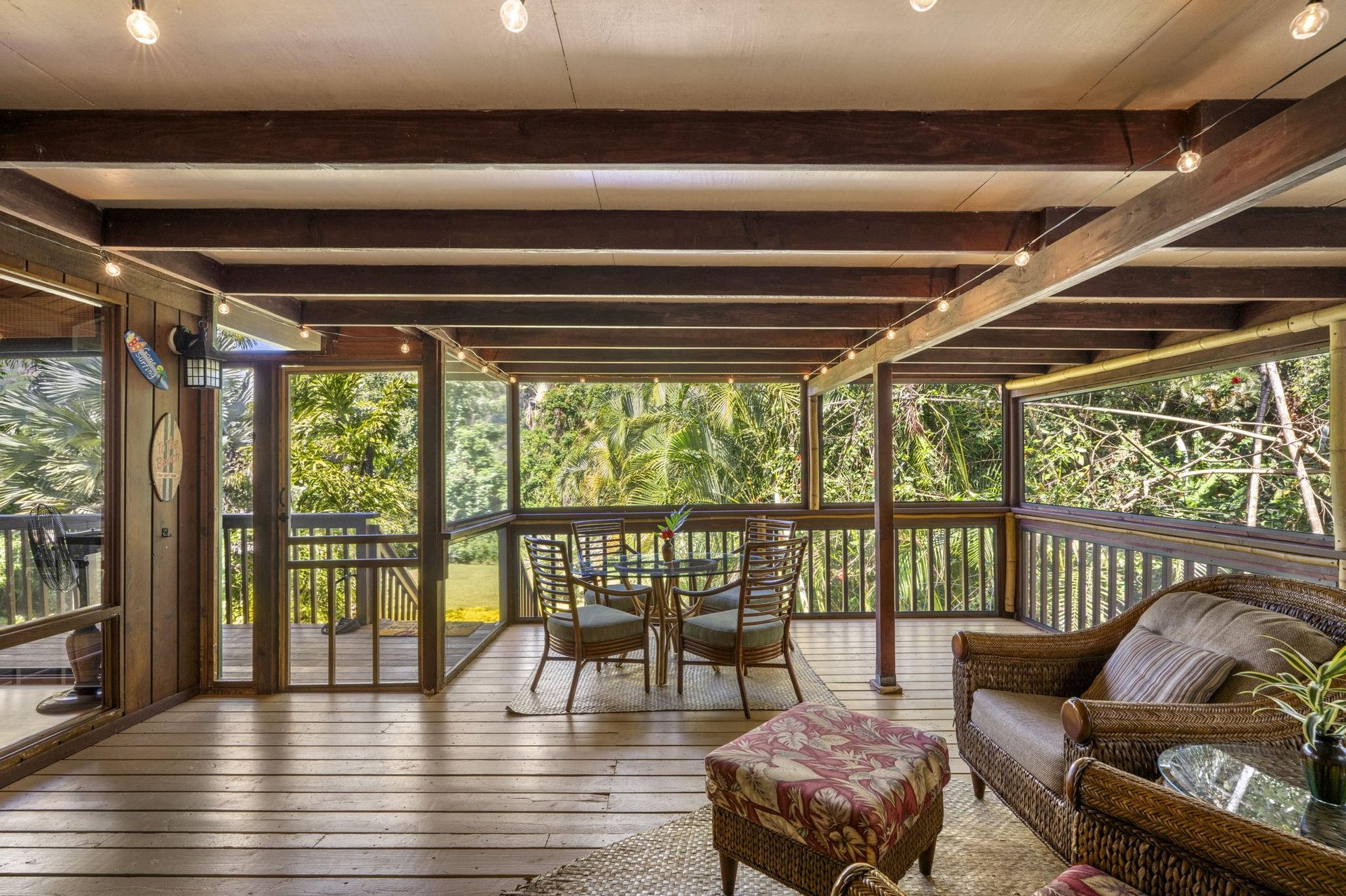 Screened lanai area is a bonus