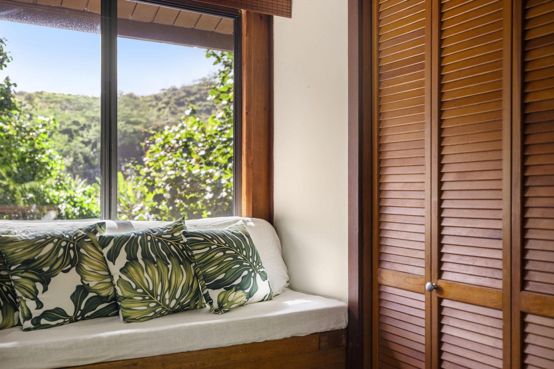 Master bedroom reading nook