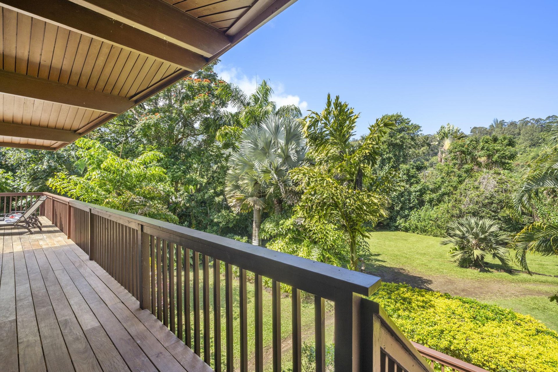 Beautiful view from deck
