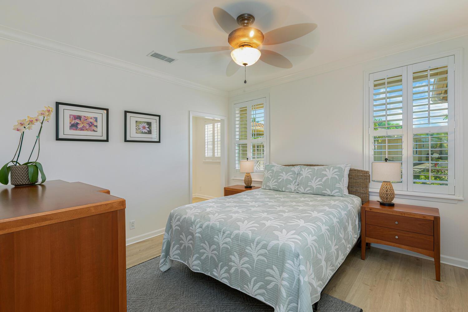 Cozy and comfortable guest bedroom