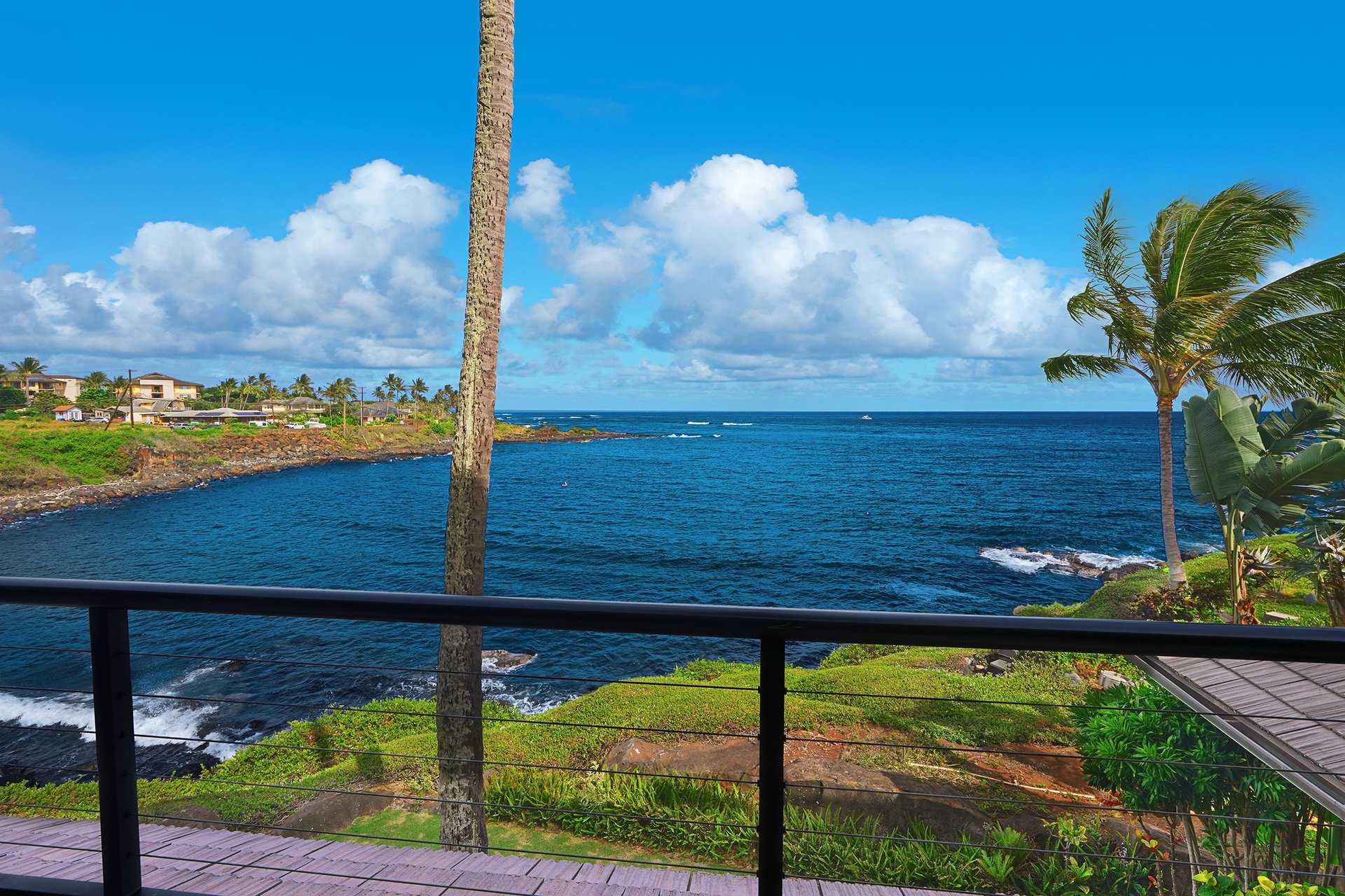 Watch the sunrise from the comfort of your lanai