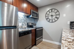 Fully equipped kitchen